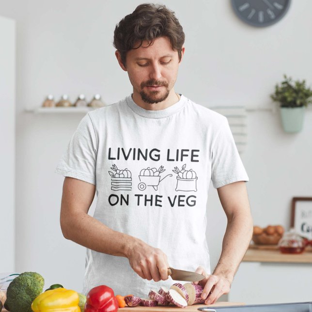 Leben im Alter T-Shirt (living life on the veg shirt)