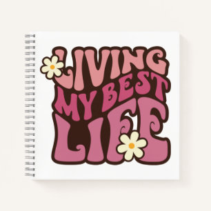 Leben im Daisy Journal Notizbuch