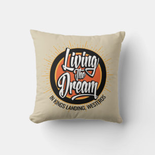 Leben im Dream Throw Kissen