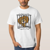 Leben im Käfig-T - Shirt