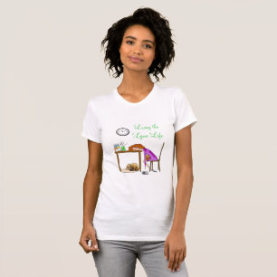 Leben im Lymie-Leben Lyme-Borreliose-Bewusstsein-S T-Shirt