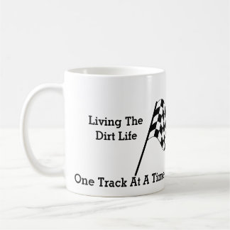 Leben im schmutzigen Leben Kaffeetasse