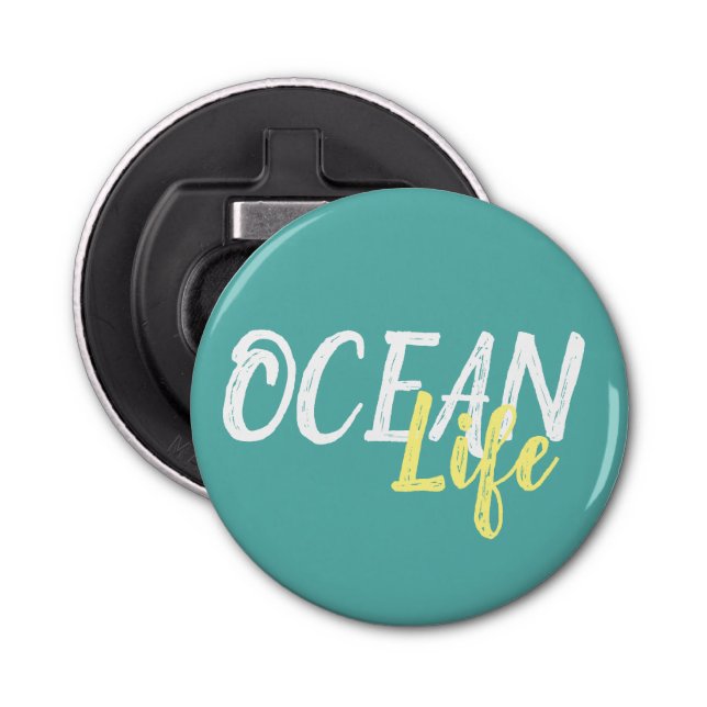 LEBEN IM SEEOZEAN | FLASCHENÖFFNER (Vorderseite)