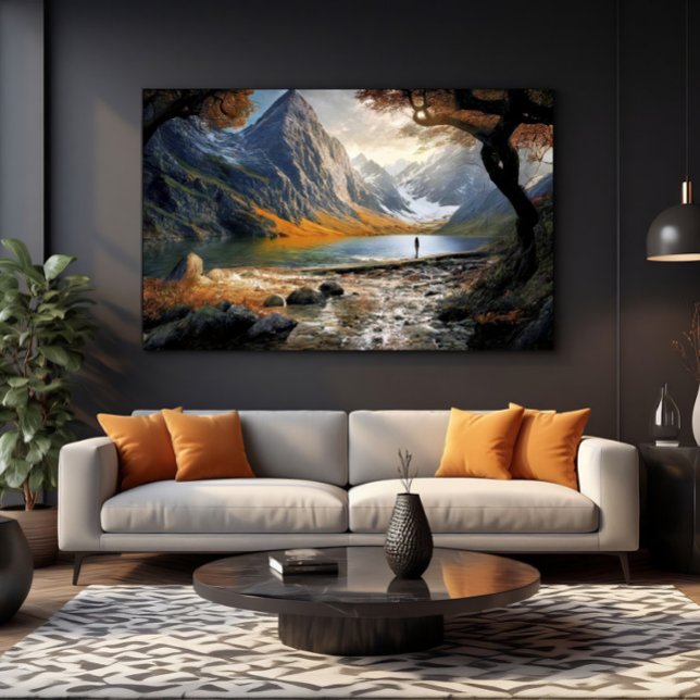 Leben im Tal der Riesen Leinwanddruck (Von Creator hochgeladen)