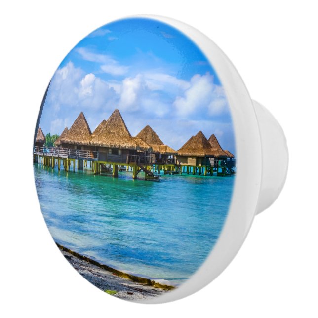 Leben im Wasser Keramikknauf (Rechts)