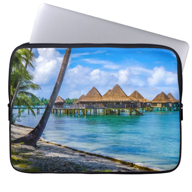 Leben im Wasser Laptopschutzhülle (Vorderseite)