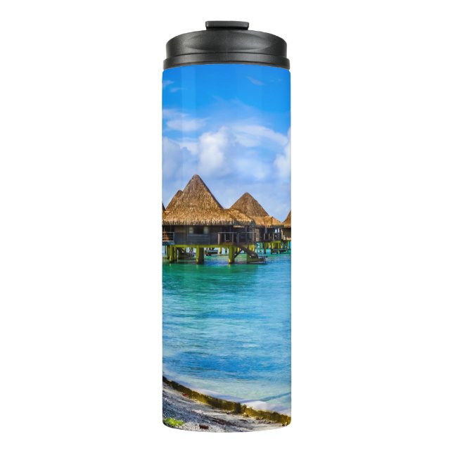 Leben im Wasser Thermosbecher (Vorderseite)