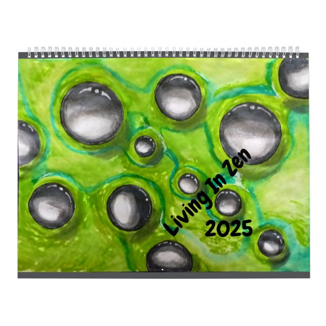 Leben im Zen-Kalender 2025 Kalender (Titelbild)