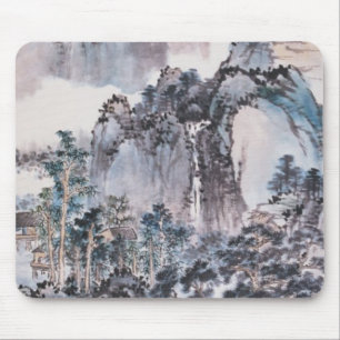 Leben in den Bergen Mousepad