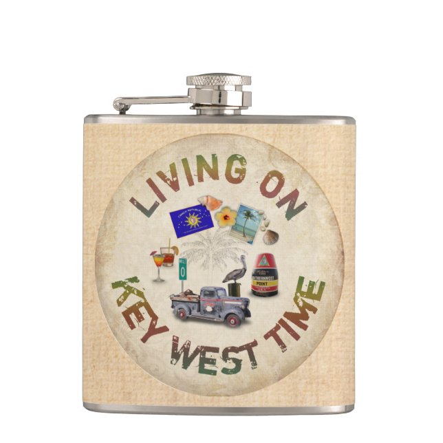 Leben in der entscheidenden Westzeit Flachmann (Vorderseite)