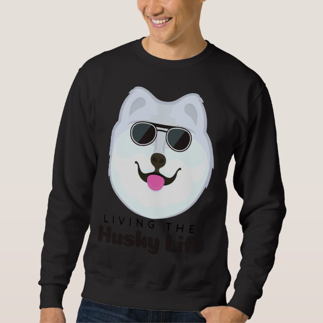 Leben in der Huskyszene Sweatshirt (Vorderseite)