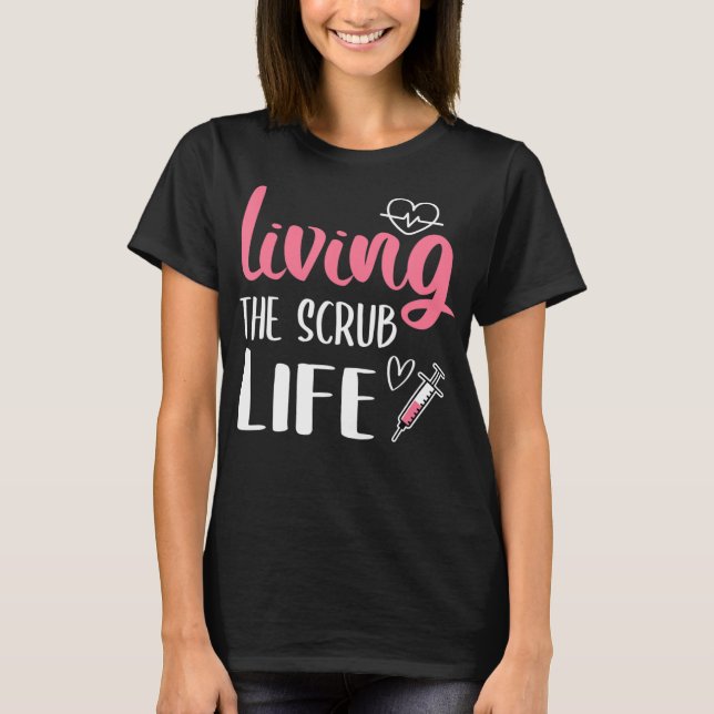 Leben in der Krub-Lebensgrube Leben  T-Shirt (Vorderseite)