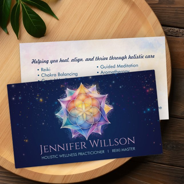 Leben in der Lotus-Blume Visitenkarte (Von Creator hochgeladen)