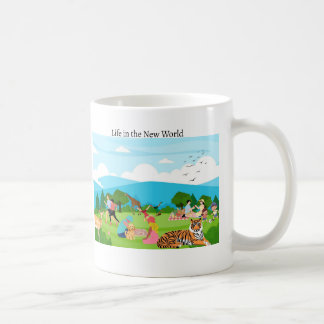 Leben in der neuen Welt Kaffeetasse