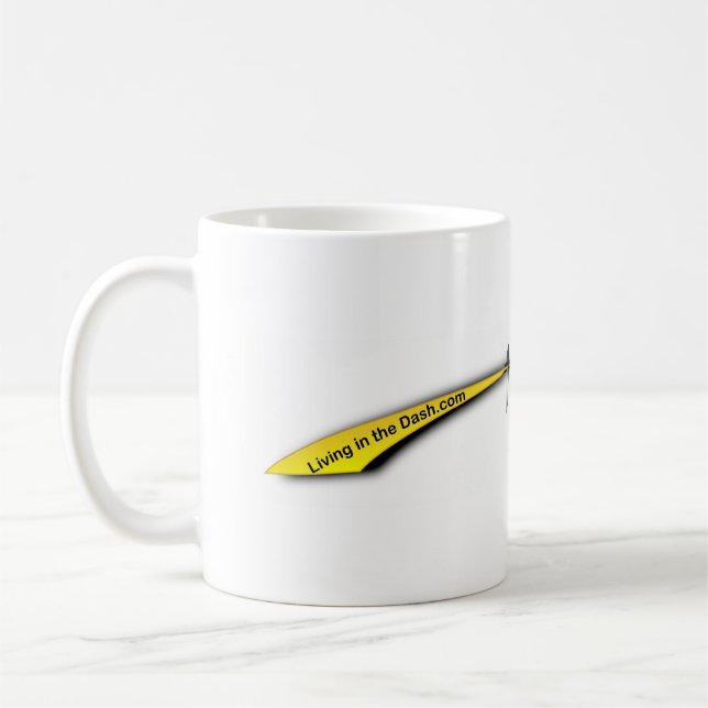 Leben in der Schlag-Fahnen-Tasse - mit Tasse (Links)