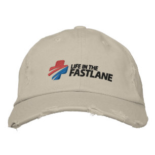 Leben in der schnellen Lane Cap Bestickte Kappe