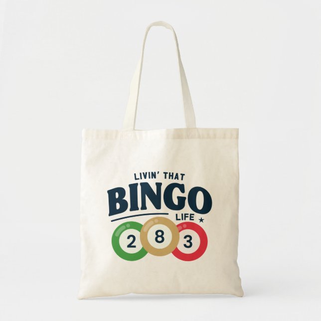 Leben in diesem Bingo Tragetasche (Vorne)
