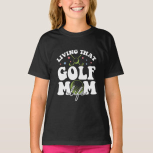 Leben in dieser Mama, Sport Golf liebende Mama T-Shirt