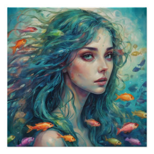 Leben in einer Fischschüssel Nr. 15 Poster