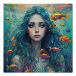 Leben in einer Fischschüssel Nr. 9 Poster