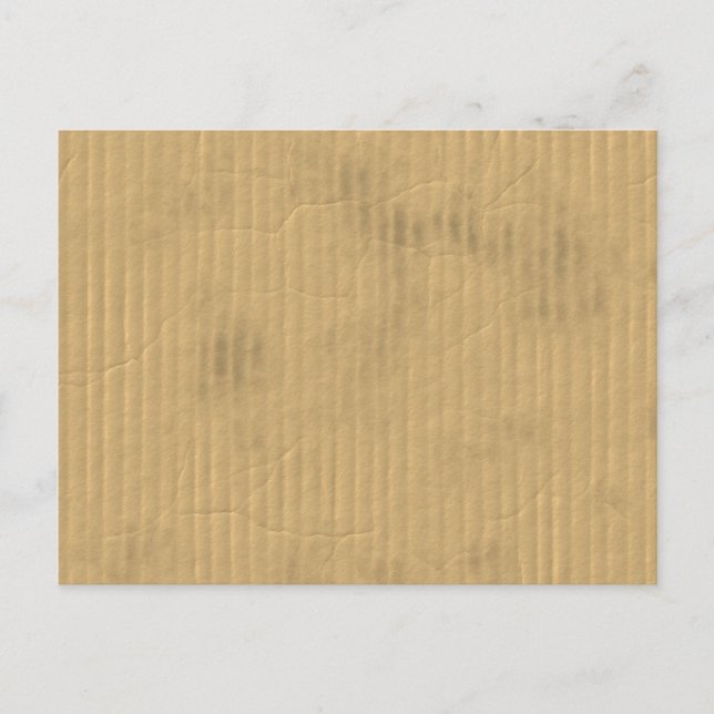 Leben in einer grausamen, dreckigen, abgetragenen  postkarte (Vorderseite)