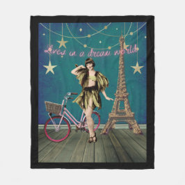 Leben in einer Traumwelt von Funky veränderter Kun Fleecedecke