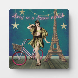 Leben in einer Traumwelt von Funky veränderter Kun Fotoplatte