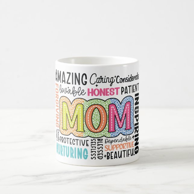 Leben in inspirierender Mama Kaffeetasse (Mittel)