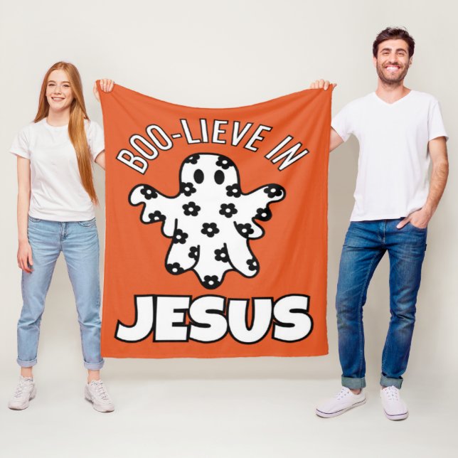 Leben in Jesus Blanket Fleecedecke (Beispiel)