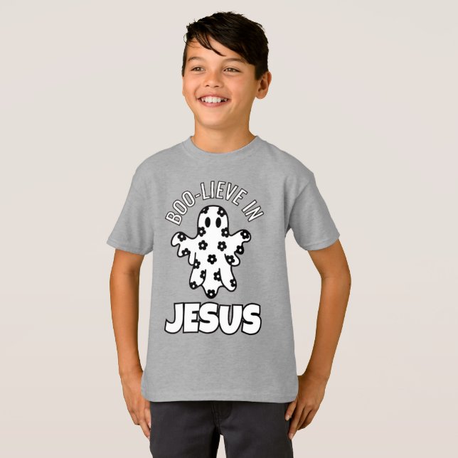 Leben in Jesus Kids Fine Jersey T - Shirt (Vorne ganz)