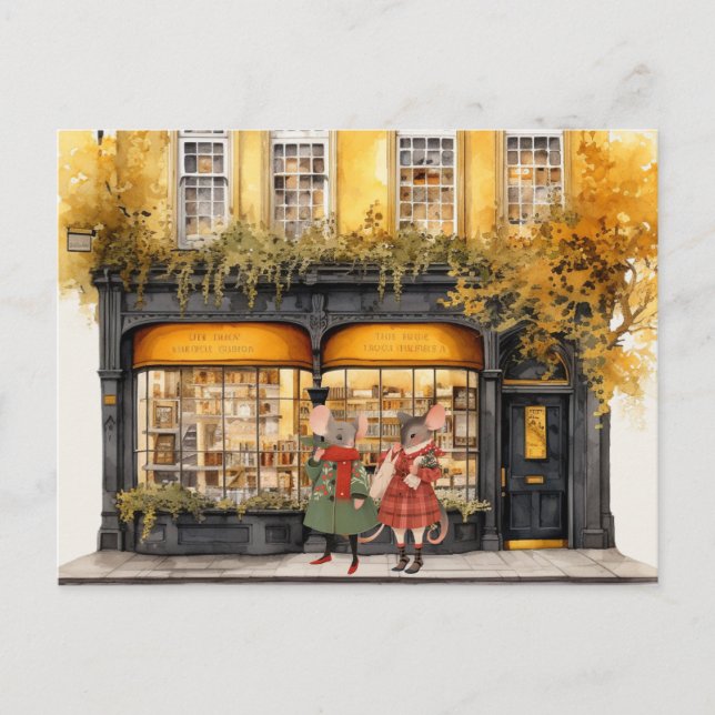 Leben in Mäuse Stadt - Girls' Day Out Postkarte (Vorderseite)