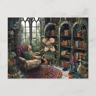 Leben in Mäuse Stadt - Mein glücklicher Ort Postkarte