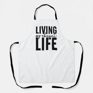 Leben in meinem tollsten Leben Schürze