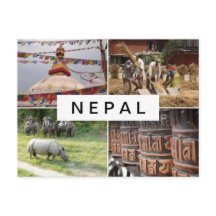 Leben in Nepal-Sammelkarte