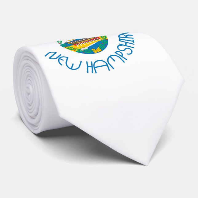 Leben in New Hampshire Krawatte (Gerollt)