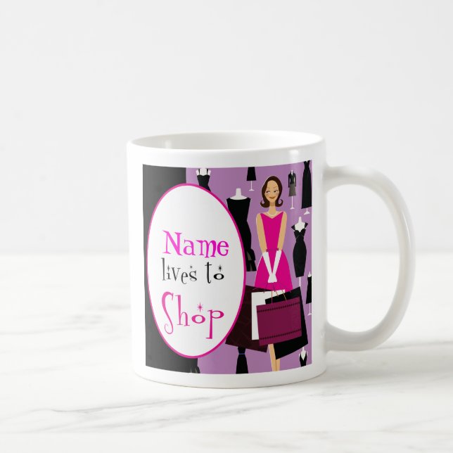 Leben in Shop-Tasse Kaffeetasse (Rechts)