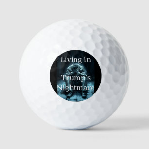 Leben in Trumps Albtraum-Golfbällen Golfball