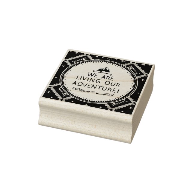 Leben in unserem Abenteuer Gummistempel (Stempel)