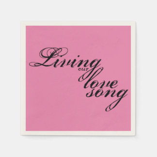 Leben in unserer Liebe Song Serviette