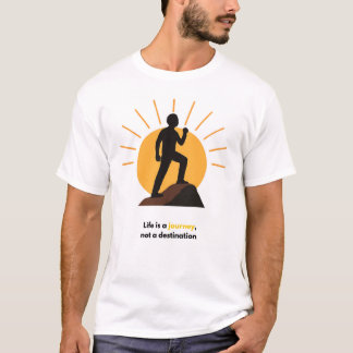 Leben ist eine Reise, keine Destination | Inspirat T-Shirt