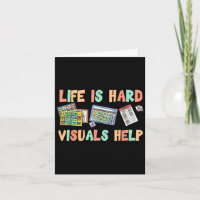 Leben ist harte Visuals helfen besondere Bildung z