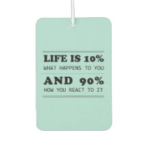 Leben ist zu 10% was dir passiert Motivationszitat