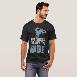 LEBEN IST ZUM KOTZEN UND DANN SIE FAHRT T-Shirt