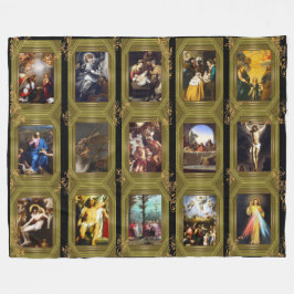 Leben Jesu Christi Fleecedecke