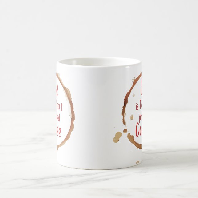 Leben Kaffeetasse (Mittel)