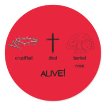 LEBEN! Klassische Round-Stickers 20 pro Blatt