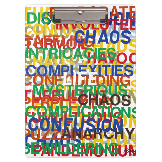 Leben Klemmbrett (Vorderseite)