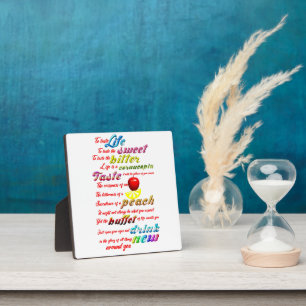 Leben kosten fotoplatte