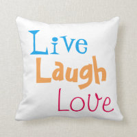 Leben Lachen-Liebe-Kissen