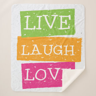Leben Lachen-Liebe Sherpadecke